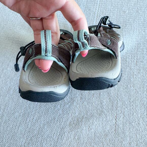 Keen Brown + Blue Newport H2 Outdoor Gorp Core Sandals Size 7.5 - Picture 6 of 11